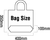 �V���b�s���O�o�b�O�T�C�Y�@�^�e350mm�~���R400mm�~���s100mm